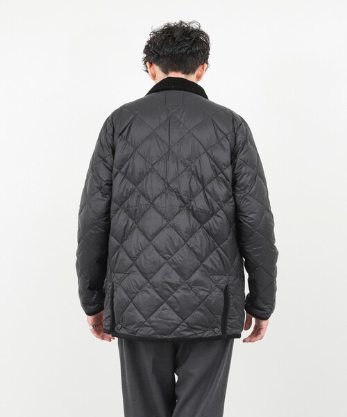 TAION（タイオン）の「【TAION/タイオン】別注ソフトシェル キルティングジャケット 25AW（ダウンジャケット/コート・メンズ・ダークネイビー/ブラック/チャコールグレー/オリーブ・XL/L/M/S）」の8枚目の写真