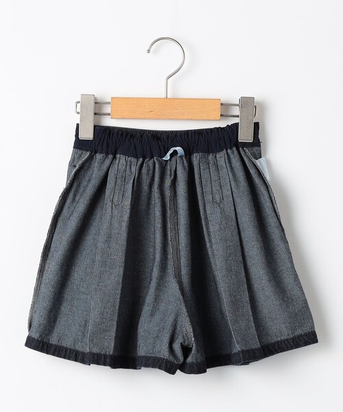 SHIPS(シップス)の「SHIPS KIDS:100~130cm /デニム プリーツ キュロット(デニムスカート・キッズ・ネイビー・100/110/120/130)」の17枚目の写真