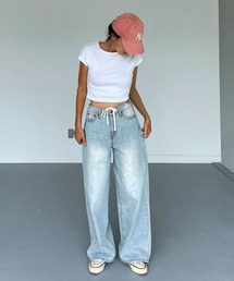 CHERI since1985 | CHワイドストレートデニムパンツ(デニムパンツ)