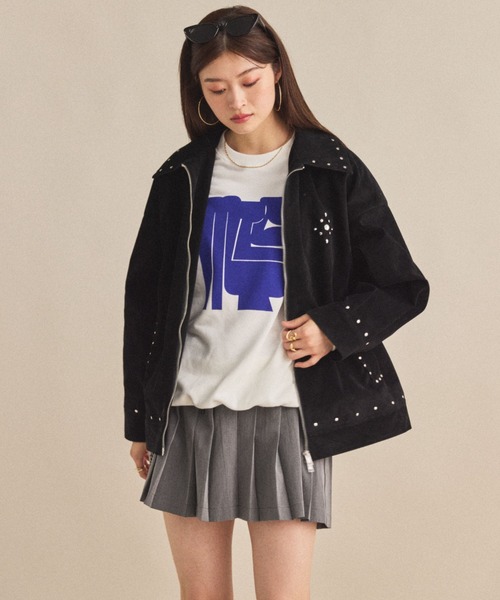 MIRROR STOKE(ミラーストーク)の「≪WEB限定≫【新色追加】MS LOGO SWEATSHIRT/ミラーストークロゴスウェットシャツ(スウェット・レディース・ネイビー/オフホワイト/ブラック/グレー・MEDIUM)」の17枚目の写真