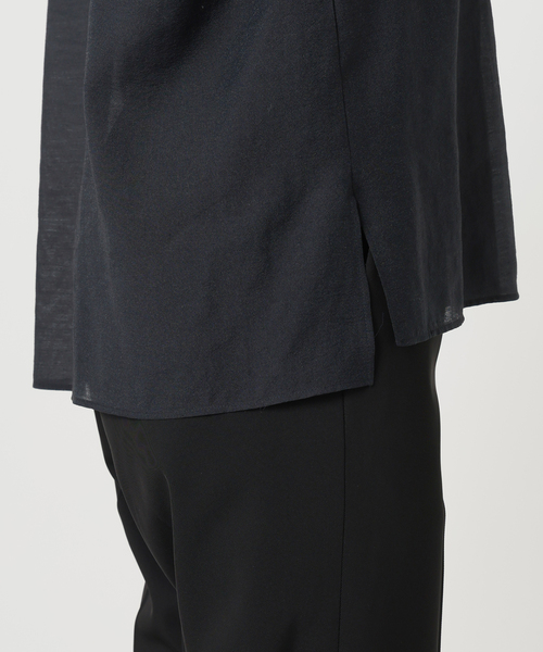 VERMEIL par iena（ヴェルメイユパーイエナ）の「《追加5》シアーブラウス（シャツ/ブラウス・レディース・ネイビー・FREE）」の7枚目の写真