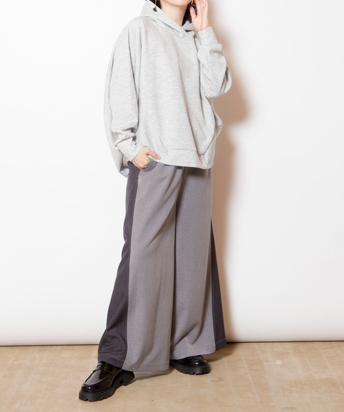 セール】コクーンフードプルオーバー（Tシャツ/カットソー）｜OSMOSIS