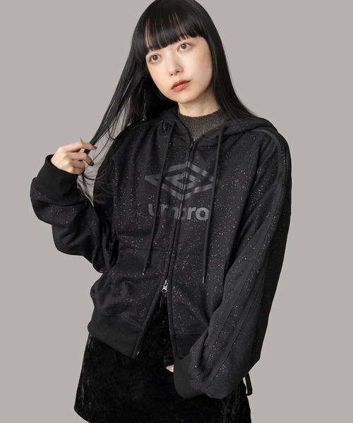 セール】[UMBRO × Casselini] ロゴジップパーカー（パーカー
