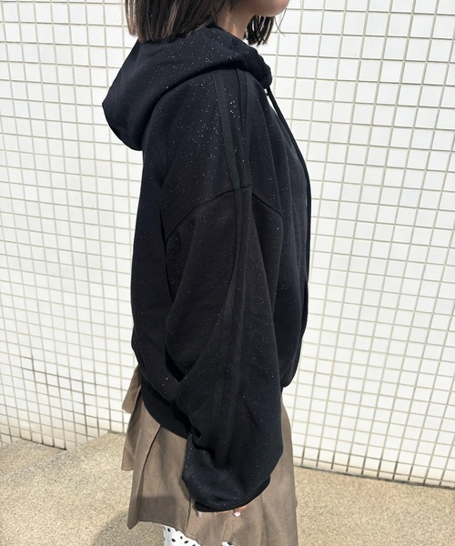 UMBRO × Casselini ロゴジップパーカー ブラック FREEサイズ UMBRO × Casselini] ロゴジップパーカー（パーカー）｜Casselini
