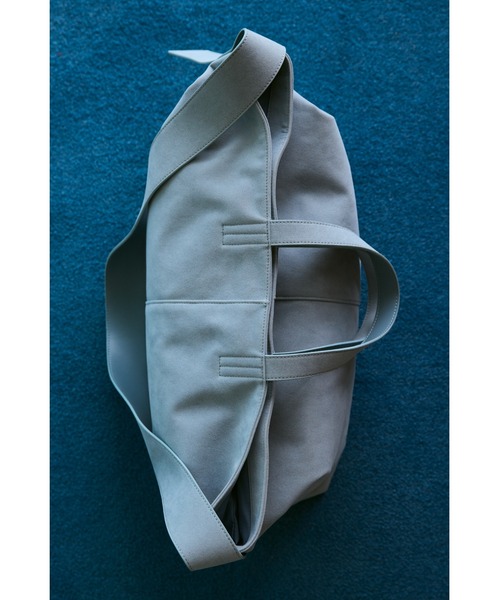 un/neu（アンノイ）の「フェイクスエード2WAYビッグトート / ショルダーバッグ / A4サイズ、PC（15inch）収納可能 / 大容量バッグ（トートバッグ・レディース・チャコールグレー/ブルー/ブラウン・FREE）」の15枚目の写真