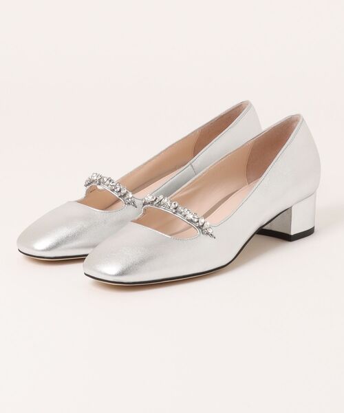 JILL STUART（ジルスチュアート）の「ビジューモチーフパンプス（パンプス・レディース・ブラック/ブラック系その他/シルバー・22.5cm/23.0cm/24.0cm/24.5cm/23.5cm）」の3枚目の写真