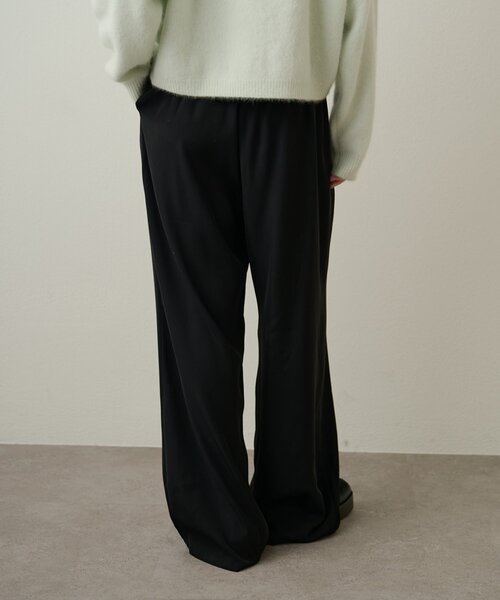 Omekashi（オメカシ）の「トロミイージーパンツ（その他パンツ・レディース・チャコールグレー/ブラック/キャメル/ネイビー/ブルー/ベージュ・38/36/PS）」の9枚目の写真