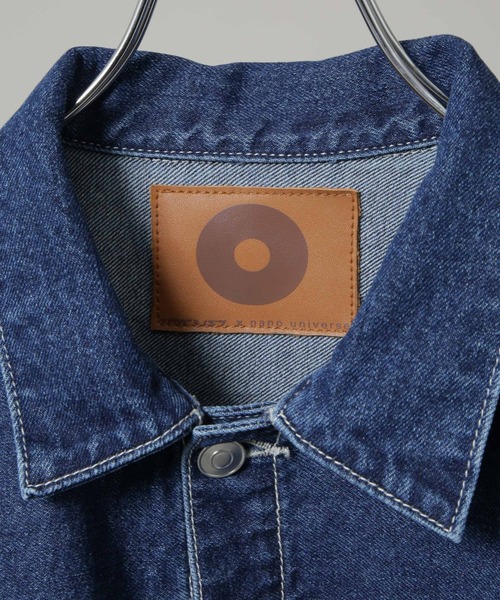 NANO universe（ナノユニバース）の「はっとり（マカロニえんぴつ）コラボ デニムジャケット(セットアップ可)（デニムジャケット・メンズ・ネイビー・M/L）」の2枚目の写真