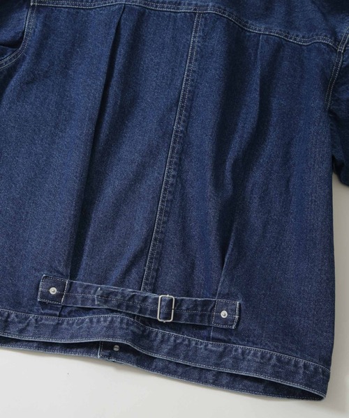 NANO universe（ナノユニバース）の「はっとり（マカロニえんぴつ）コラボ デニムジャケット(セットアップ可)（デニムジャケット・メンズ・ネイビー・M/L）」の4枚目の写真