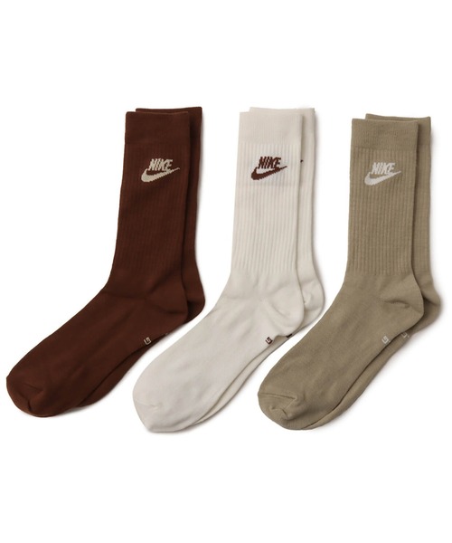 NIKE(ナイキ)の「NIKE U NK NSW EVERYDAY ESSENTIAL CR / ナイキ NSW エブリデイ エッセンシャル クルー ソックス 【SP】(ソックス/靴下・メンズ・マルチ・27-29/21-23/23-25/25-27)」の1枚目の写真