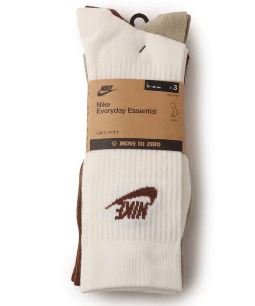 NIKE(ナイキ)の「NIKE U NK NSW EVERYDAY ESSENTIAL CR / ナイキ NSW エブリデイ エッセンシャル クルー ソックス 【SP】(ソックス/靴下・メンズ・マルチ・27-29/21-23/23-25/25-27)」の2枚目の写真