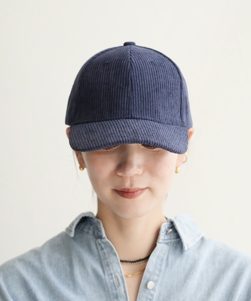 reca（レカ）の「コーデュロイキャップ（キャップ・レディース・キャメル/ボルドー/ネイビー/カーキ/アイボリー・ONESIZE）」の13枚目の写真