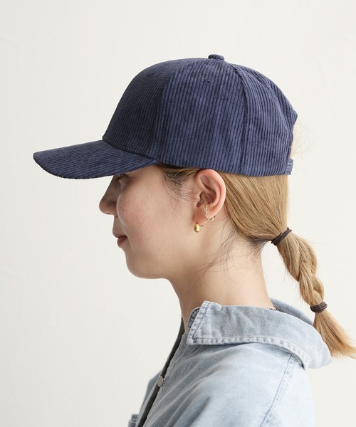 reca（レカ）の「コーデュロイキャップ（キャップ・レディース・キャメル/ボルドー/ネイビー/カーキ/アイボリー・ONESIZE）」の14枚目の写真