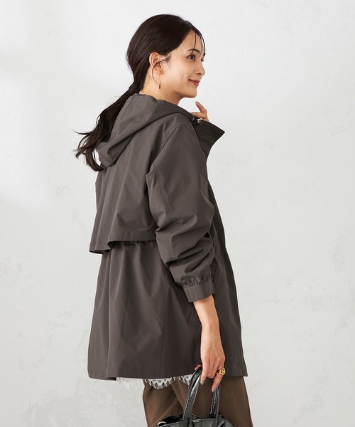 セール】【マルチウェイ】ライナー付フーテッドブルゾン（ブルゾン