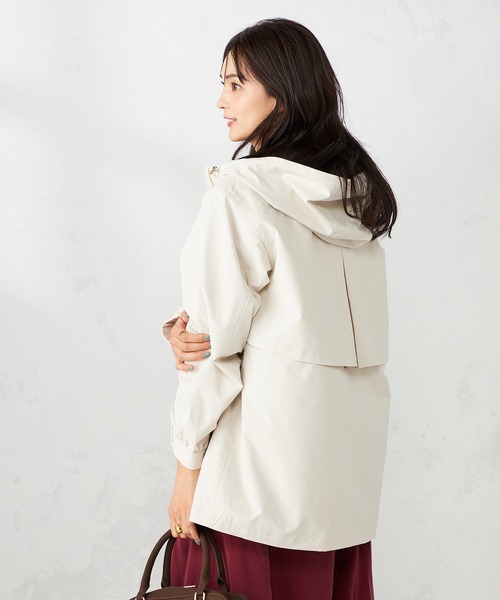 a.v.v（アーヴェヴェ）の「【マルチウェイ】ライナー付フーテッドブルゾン（ブルゾン・レディース・ダークグレー/ベージュ系その他/アイボリー・36/38/40/34/42）」の7枚目の写真