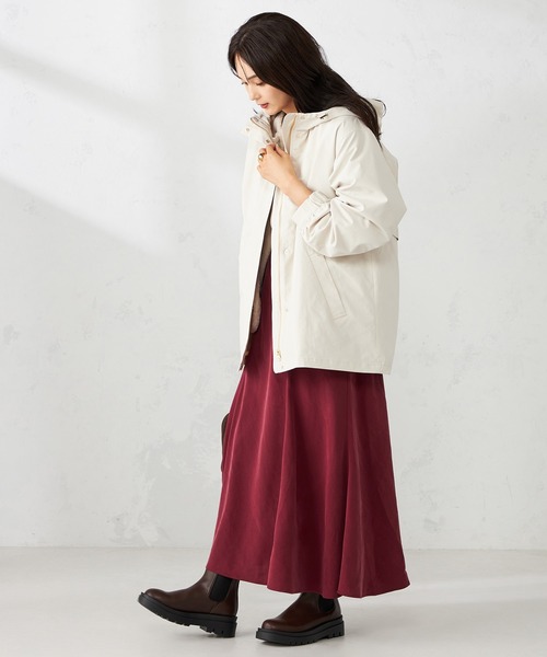 a.v.v（アーヴェヴェ）の「【マルチウェイ】ライナー付フーテッドブルゾン（ブルゾン・レディース・ダークグレー/ベージュ系その他/アイボリー・36/38/40/34/42）」の18枚目の写真