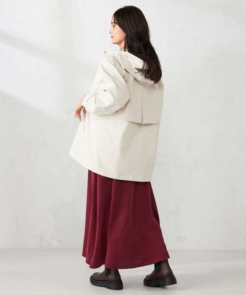 セール】【マルチウェイ】ライナー付フーテッドブルゾン（ブルゾン