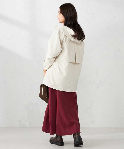 a.v.v（アーヴェヴェ）の「【マルチウェイ】ライナー付フーテッドブルゾン（ブルゾン・レディース・ダークグレー/ベージュ系その他/アイボリー・36/38/40/34/42）」の21枚目の写真