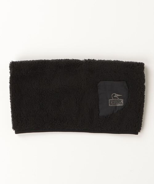 CHUMS（チャムス）の「CHUMS/チャムス　ボンディングフリースネックウォーマー　Bonding Fleece Neck Warmer（ネックウォーマー/スヌード・メンズ・グリーン/ベージュ/ブラック/グレー・FREE）」の5枚目の写真