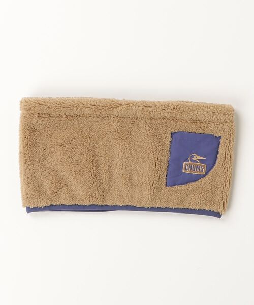 CHUMS（チャムス）の「CHUMS/チャムス　ボンディングフリースネックウォーマー　Bonding Fleece Neck Warmer（ネックウォーマー/スヌード・メンズ・グリーン/ベージュ/ブラック/グレー・FREE）」の9枚目の写真