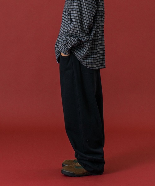 XLARGE（エクストララージ）の「BAGGY SWEAT PANTS（スウェットパンツ・メンズ・ネイビー/ブラック/アッシュ・S/M/L/XL）」の12枚目の写真
