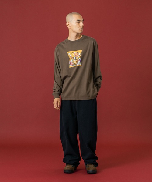 XLARGE（エクストララージ）の「BAGGY SWEAT PANTS（スウェットパンツ・メンズ・ネイビー/ブラック/アッシュ・S/M/L/XL）」の15枚目の写真