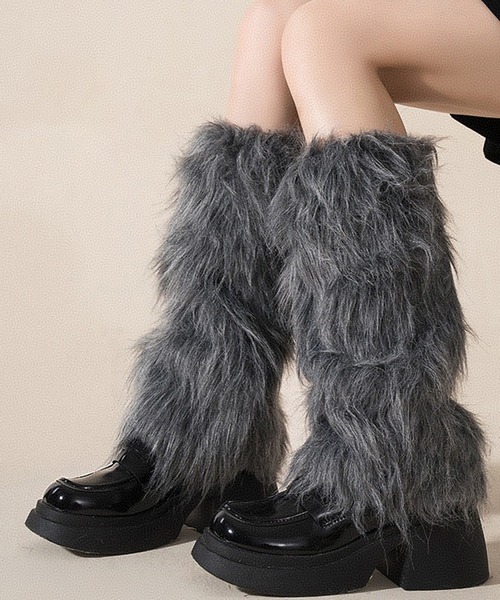 セール】9C65 フェイクファーレッグウォーマー ブーツカバー 防寒 ボリューム コスプレ 脚長（レッグウォーマー）｜CALIFORNIA  OUTFITTERS（カリフォルニア アウトフィッターズ）のファッション通販 - ZOZOTOWN