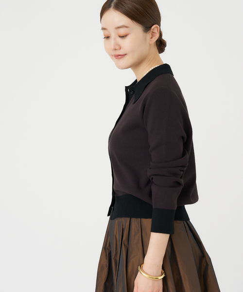 ポロシャツロングスリーブプルオーバー（ニット/セーター）｜IENA