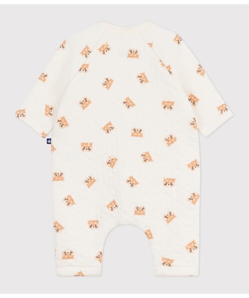 PETIT BATEAU(プチバトー)の「コンビネゾン(ロンパース・キッズ・ホワイト系その他・3MONTH/6MONTH/12MONTH)」の4枚目の写真
