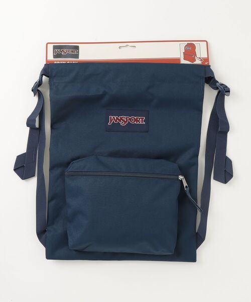 JANSPORT(ジャンスポーツ)の「【JANSPORT】DRAW SACK(バックパック/リュック・レディース・ネイビー・FREE)」の10枚目の写真