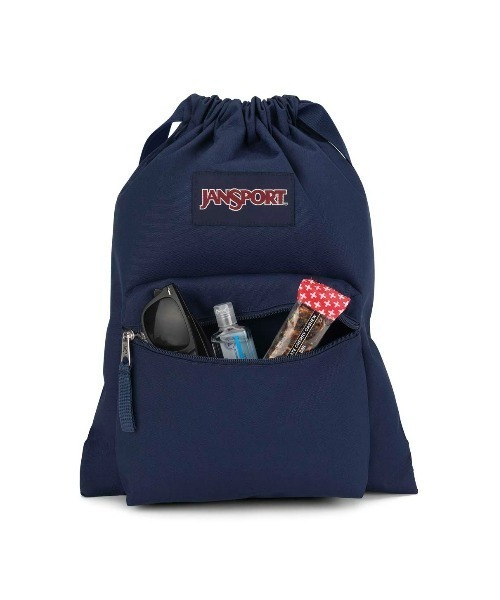 JANSPORT(ジャンスポーツ)の「【JANSPORT】DRAW SACK(バックパック/リュック・レディース・ネイビー・FREE)」の7枚目の写真