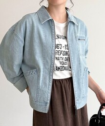 fredy emue | 【GEVACO/ゲバコ】デニムジップアップジャケット(デニムジャケット)
