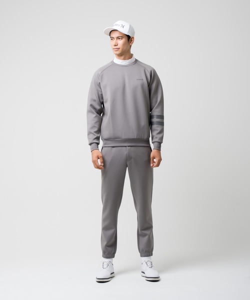 Hurley （ハーレー）の「【Hurley/ハーレー】ファントムロゴスウェット　ゴルフ　ストレッチ　吸水速乾　PHANTOM SWEAT LITE CREW（スウェット・メンズ・グレー/グレー系その他/ブラック/ホワイト・X-LARGE/LARGE/MEDIUM/SMALL）」の21枚目の写真