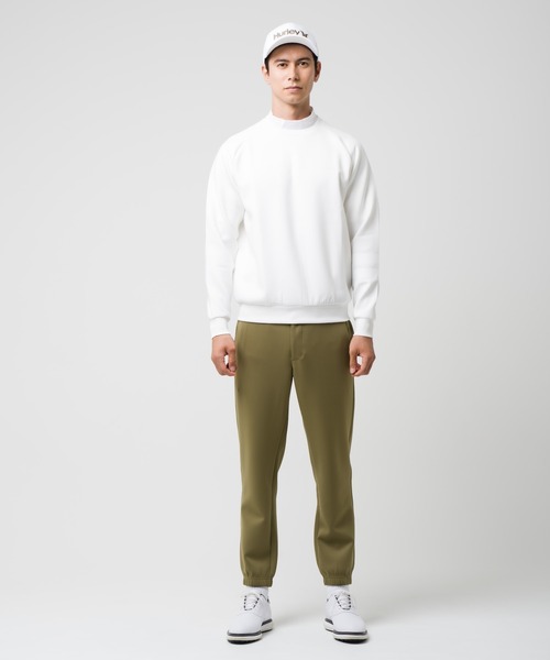 Hurley （ハーレー）の「【Hurley/ハーレー】ファントムロゴスウェット　ゴルフ　ストレッチ　吸水速乾　PHANTOM SWEAT LITE CREW（スウェット・メンズ・グレー/グレー系その他/ブラック/ホワイト・X-LARGE/LARGE/MEDIUM/SMALL）」の5枚目の写真