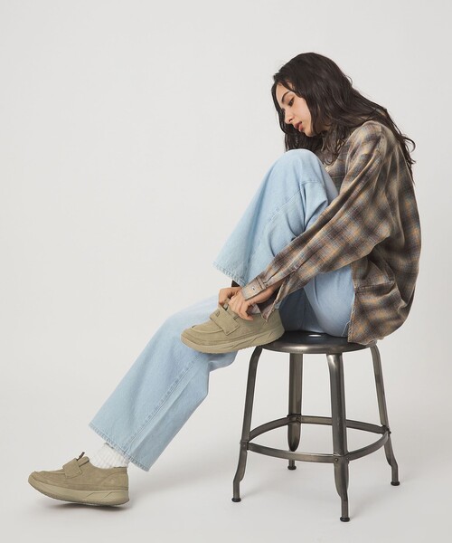 THE NORTH FACE（ザノースフェイス）の「＜THE NORTH FACE＞ヌプシ ローファー スエード シューズ（ローファー・レディース・ベージュ/ブラック・US 7/US 6/US 5）」の5枚目の写真