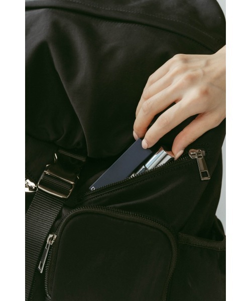 Knuth Marf（クヌースマーフ）の「nylon back pack（バックパック/リュック・レディース・ブラック・FREE）」の9枚目の写真