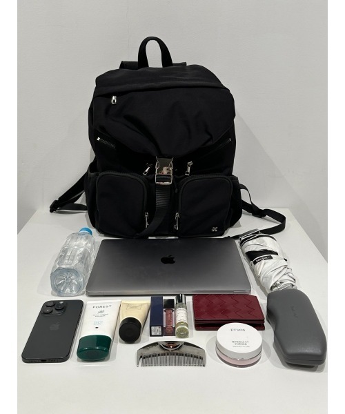 Knuth Marf（クヌースマーフ）の「nylon back pack（バックパック/リュック・レディース・ブラック・FREE）」の11枚目の写真