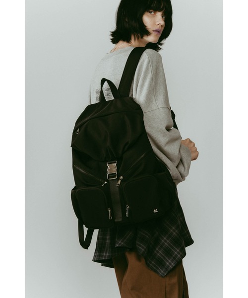 Knuth Marf（クヌースマーフ）の「nylon back pack（バックパック/リュック・レディース・ブラック・FREE）」の12枚目の写真