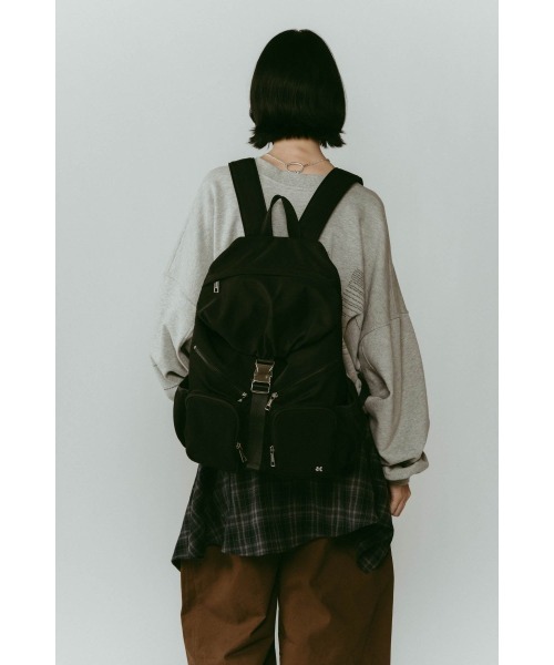 Knuth Marf（クヌースマーフ）の「nylon back pack（バックパック/リュック・レディース・ブラック・FREE）」の14枚目の写真