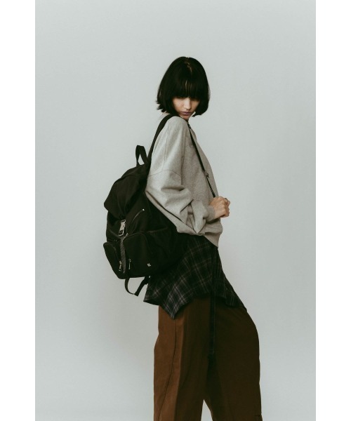 Knuth Marf（クヌースマーフ）の「nylon back pack（バックパック/リュック・レディース・ブラック・FREE）」の15枚目の写真
