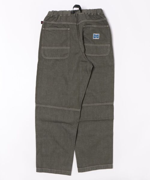 Gramicci(グラミチ)の「GRAMICCI/グラミチ JAPANESE SLUB DENIM PANT(デニムパンツ・メンズ・ダークインディゴブルー/モスグリーン・LARGE/MEDIUM)」の14枚目の写真
