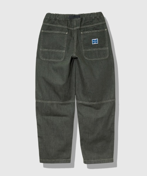 Gramicci(グラミチ)の「GRAMICCI/グラミチ JAPANESE SLUB DENIM PANT(デニムパンツ・メンズ・ダークインディゴブルー/モスグリーン・LARGE/MEDIUM)」の1枚目の写真