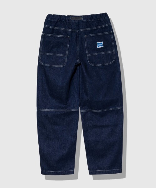 Gramicci(グラミチ)の「GRAMICCI/グラミチ JAPANESE SLUB DENIM PANT(デニムパンツ・メンズ・ダークインディゴブルー/モスグリーン・LARGE/MEDIUM)」の2枚目の写真