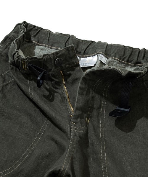 Gramicci(グラミチ)の「GRAMICCI/グラミチ JAPANESE SLUB DENIM PANT(デニムパンツ・メンズ・ダークインディゴブルー/モスグリーン・LARGE/MEDIUM)」の4枚目の写真