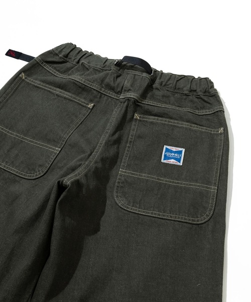Gramicci(グラミチ)の「GRAMICCI/グラミチ JAPANESE SLUB DENIM PANT(デニムパンツ・メンズ・ダークインディゴブルー/モスグリーン・LARGE/MEDIUM)」の10枚目の写真