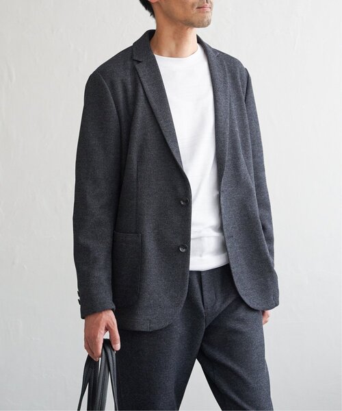 ikka(イッカ)の「【セットアップ対応】GOKU楽ワークウールライクジャケット(テーラードジャケット・メンズ・チャコール/ネイビー/ダークブラウン・M/L/XL/S)」の15枚目の写真