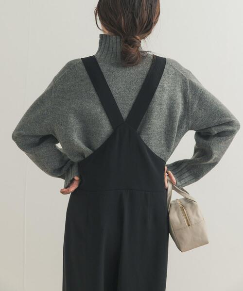 URBAN RESEARCH DOORS(アーバンリサーチドアーズ)の「リラックスイージーサロペット(サロペット/オーバーオール・レディース・ブラウン/ブラック・MEDIUM/SMALL)」の5枚目の写真