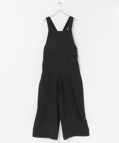 URBAN RESEARCH DOORS(アーバンリサーチドアーズ)の「リラックスイージーサロペット(サロペット/オーバーオール・レディース・ブラウン/ブラック・MEDIUM/SMALL)」の6枚目の写真