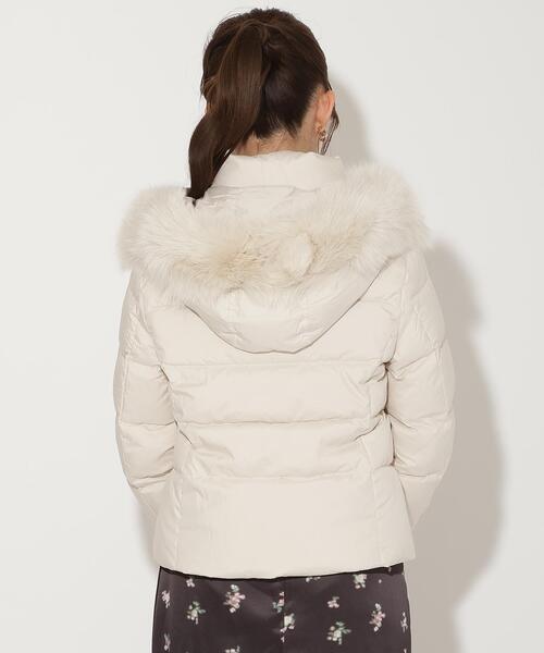 FOXファー付きショートダウン（ダウンジャケット/コート）｜AND