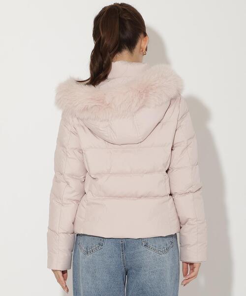   ダウンジャケット　ファーダウン FOXファー付きショートダウン（ダウンジャケット/コート）｜AND